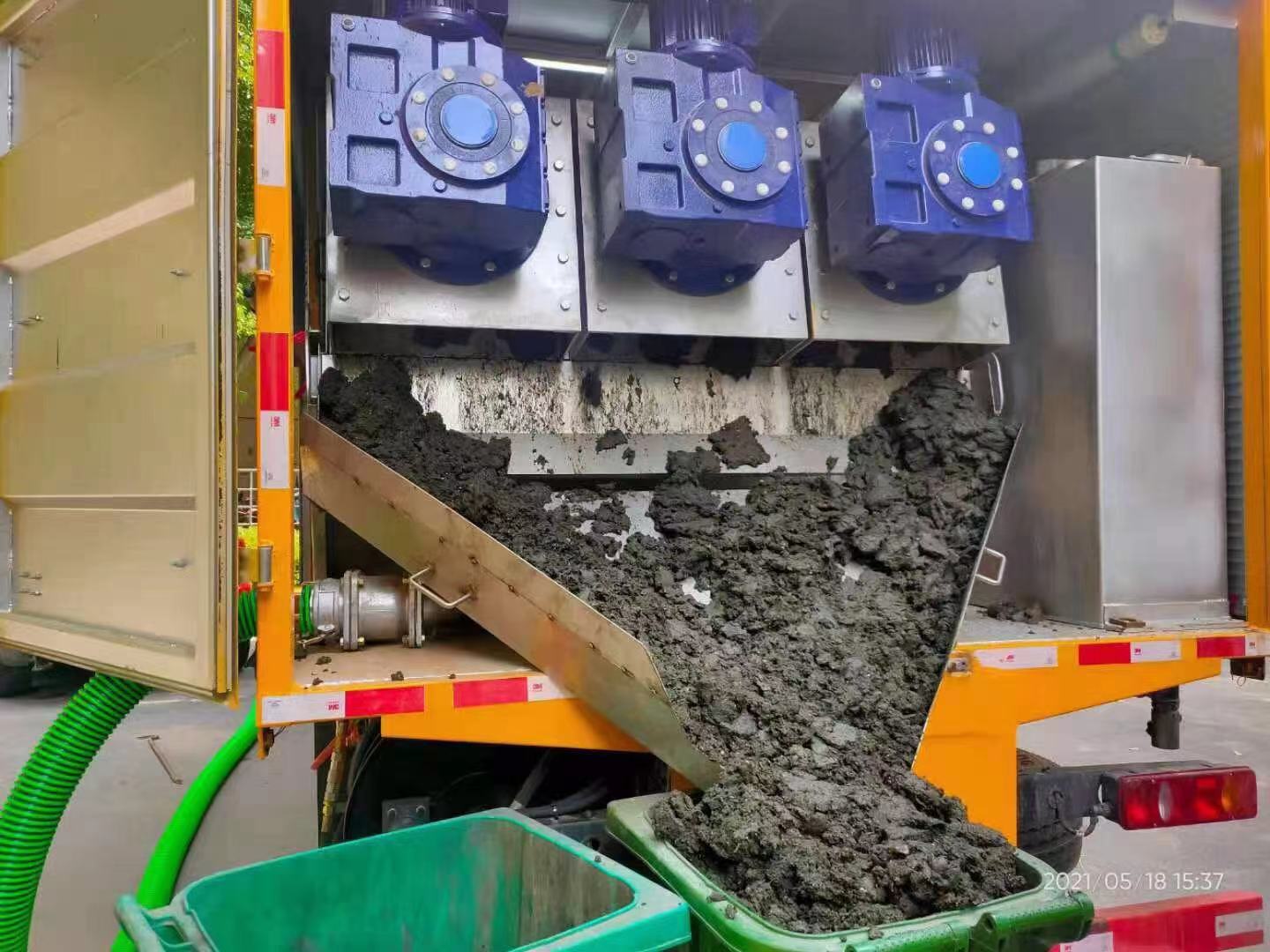 歙县化粪池清掏城市维护站-泥浆净化干湿分离处理